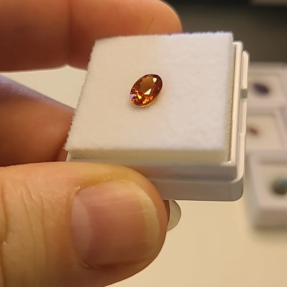 Spessartine Garnet Gemstone - Picture 5 of 6